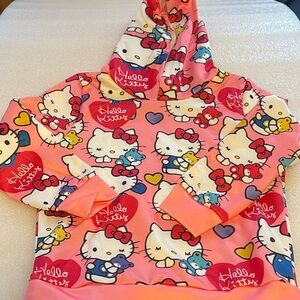 SANRIO FOR HELLO KITTY GIRLS NWT HOODIE SIZE 5-6
